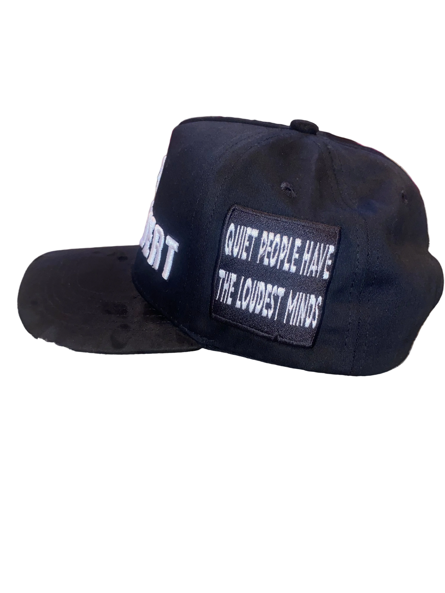 Sharp Introvert Limited Edition Suede Hats Black/White